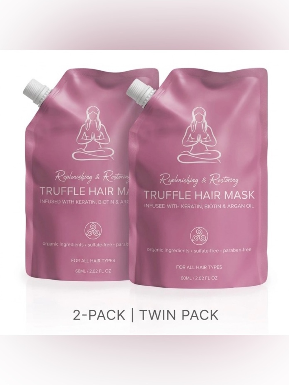 Two for $20- New Karma Truffle Hair Mask, 60 mL